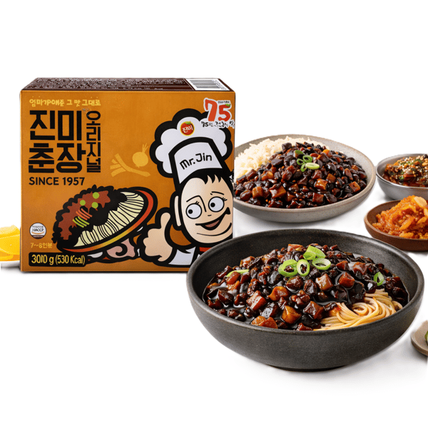MR.JIN | Sort bønnepaste | CHAJANG | 300 g