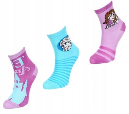 FROST ELSA flickstrumpor 3-pack 23/26 FN06A