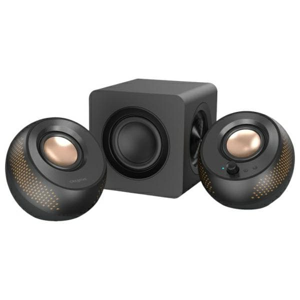 Creative Pebble X Plus 2.1 Datorhögtalare med Subwoofer, Svart