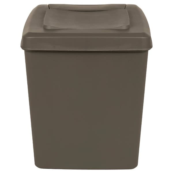 vidaXL stabelbare affaldsbeholdere, 3 stk., grå, 75 l, polypropylen