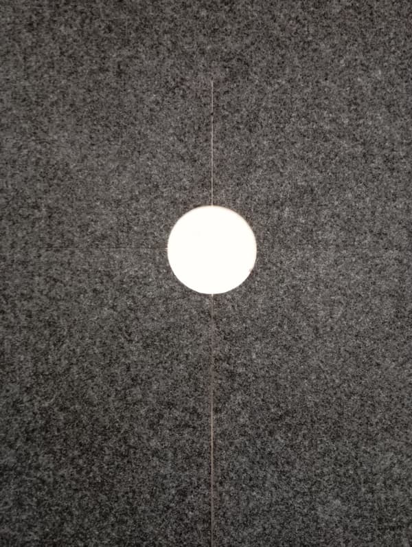 Filtskive til beskyttelse mod ukrudt, bioklip, grafit, diameter 50 cm