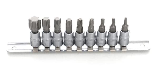 1/4" hylsnyckelsats 9 delar KD10241