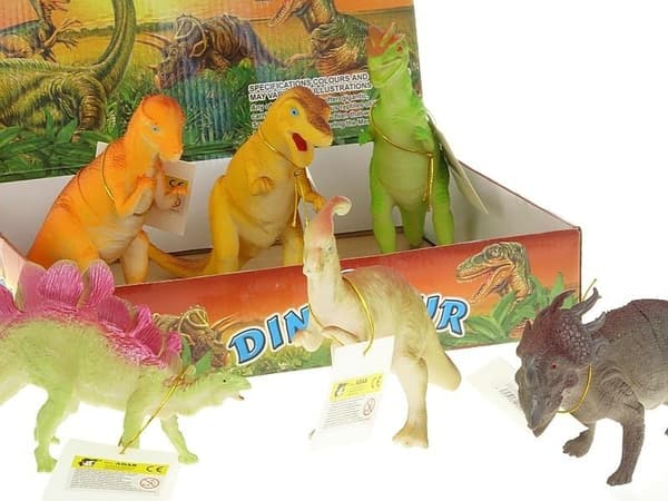 Dinosaurer 6 stk.