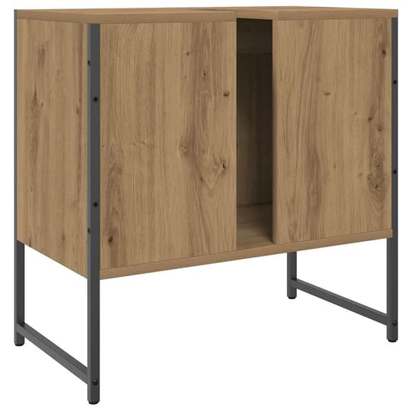 vidaXL håndvaskskab Artisan eg 60x33x60 cm