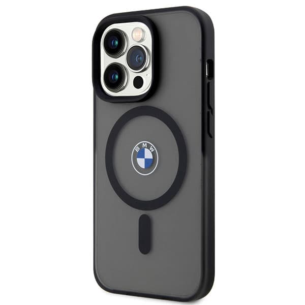 BMW IML Signature MagSafe-etui til iPhone 14 Pro Max, sort