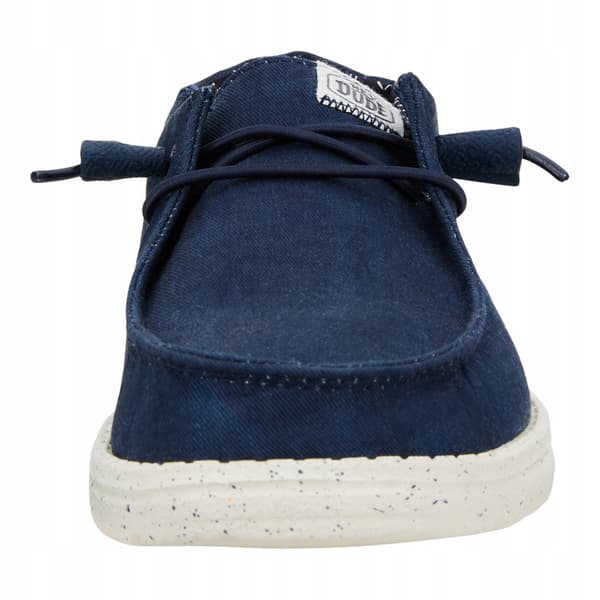 HEYDUDE WENDY STRETCH CANVAS 40902 |41| MARINEBLÅ