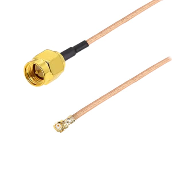 Pigtail uFL hun / SMA stik RG178 10cm