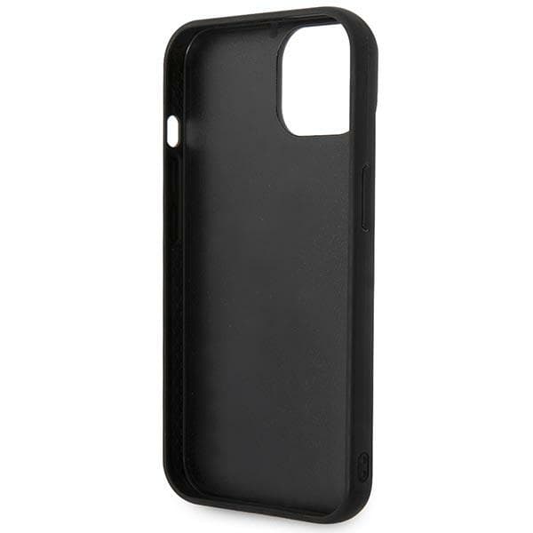 Karl Lagerfeld Puffy Ikonik Pin-cover til iPhone 14, sort