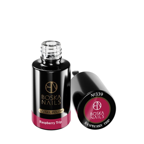 Boska Nails Hybrid Nagellack Divine Raspberry Trip nr 339 6 ml