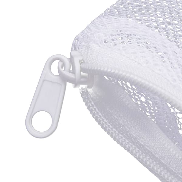 Net White Media Bag X - netpose med lynlås