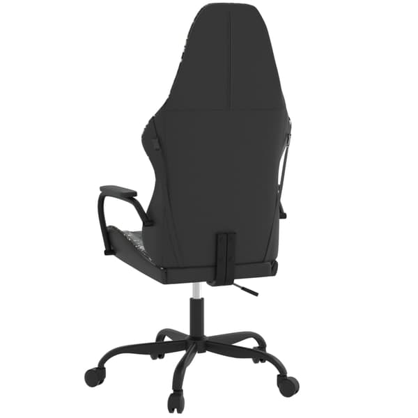 vidaXL gamingstol, sort og camouflage, kunstlæder
