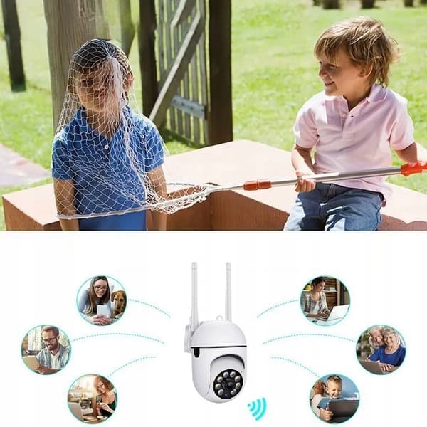 Minikamera lille indendørs roterbart smart full HD wifi 5G