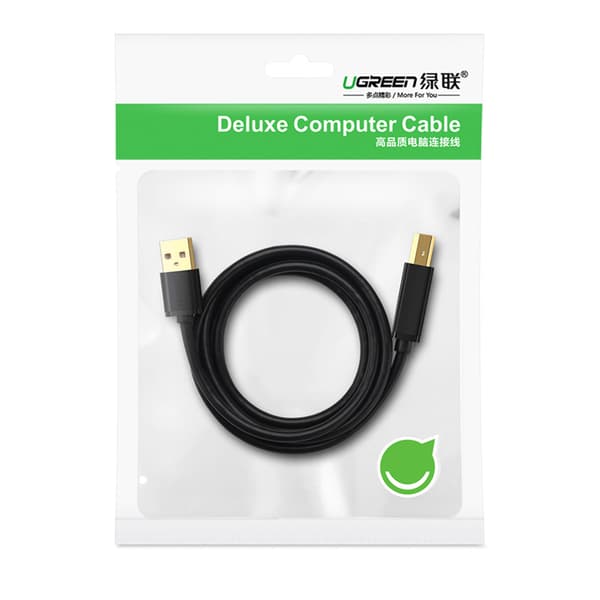 Tulostinkaapeli USB-A - USB-B 5Gb/s 2m musta