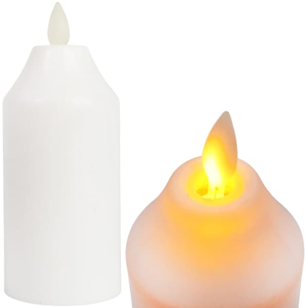 LED-LJUS BATTERIDRIVET LJUS 15 CM RÖRLIG LÅGA