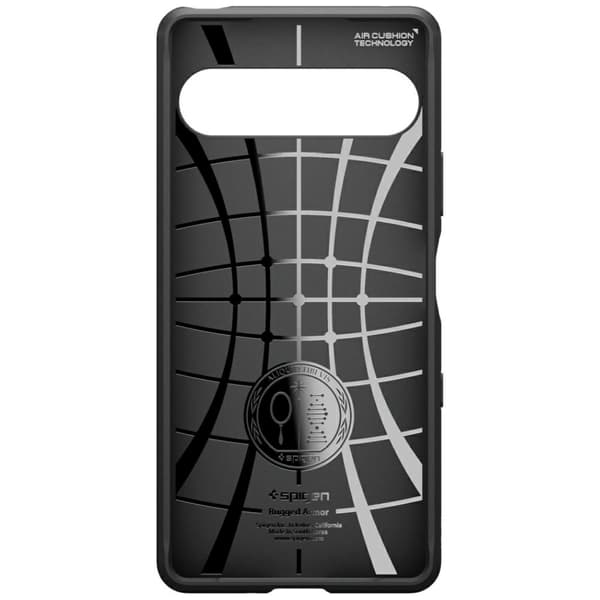 Spigen Rugged Armor-cover til Sony Xperia 10 VII, sort