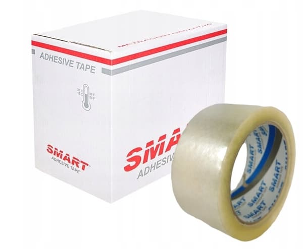 Smart packtejp, färglös, transparent, 48/50 år, 12 st x 12