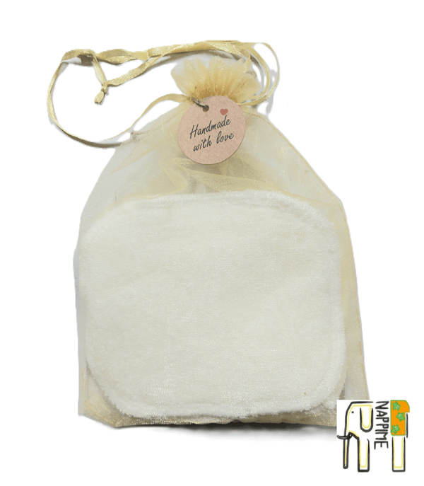 NappiMe genanvendelige bambus makeupfjernerpads (5 stk.)