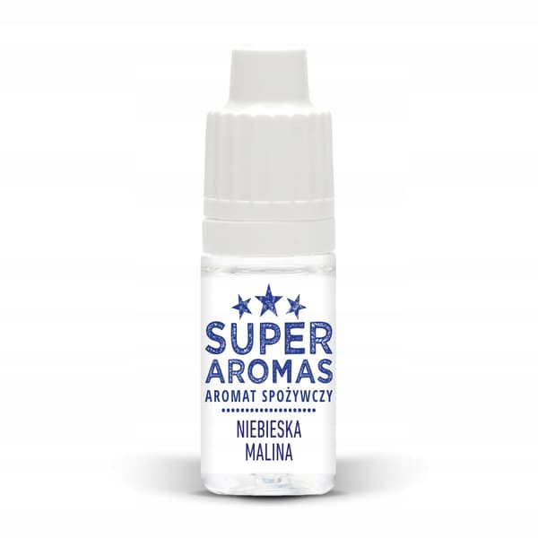 Superaromas Blå Hindbær Madsmag 10 ml