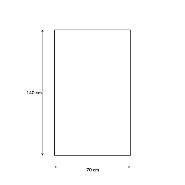 Pyyhe 70x140 iso kylpy luonnon bambukuitu limenvihreä