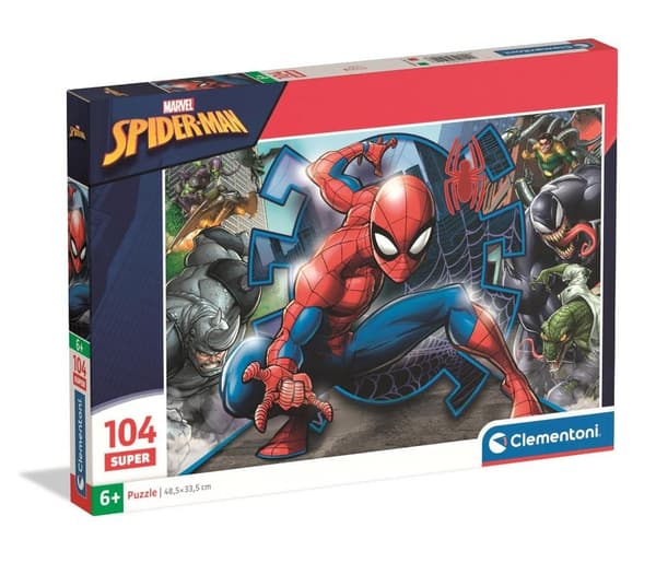 Puslespil 104 Super Color Spider-Man
