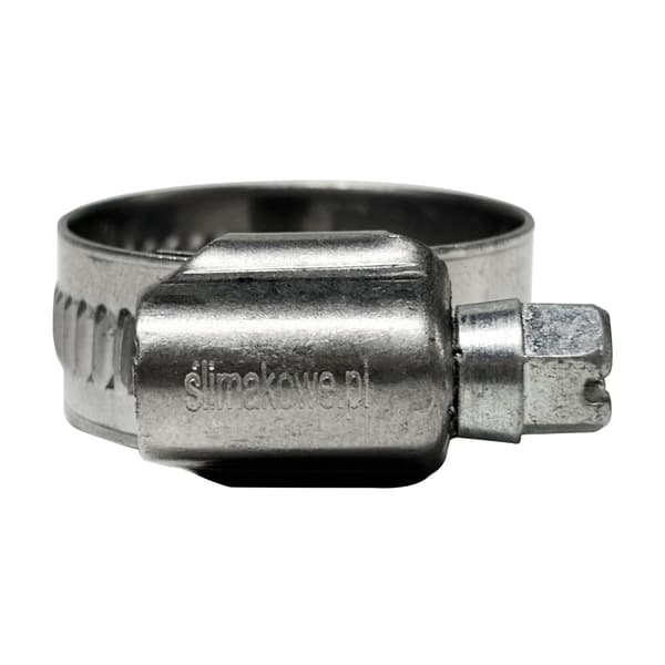 W2 snäckklämma Ø40-60 mm, bredd 12 mm - rostfritt stål
