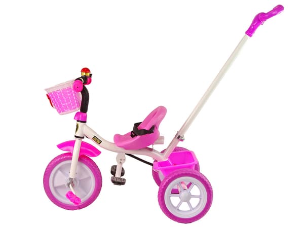 PRO100 Trehjuling Rosa Korg EVA Hjul