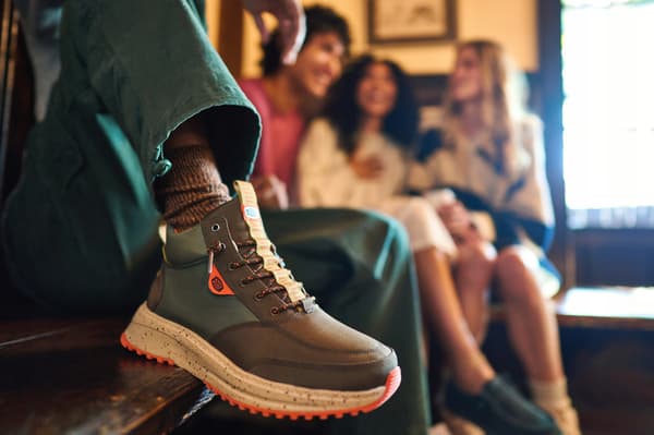 HEYDUDE TAHOE NYLON 42058 |43| SORT/GRANITGRÅ