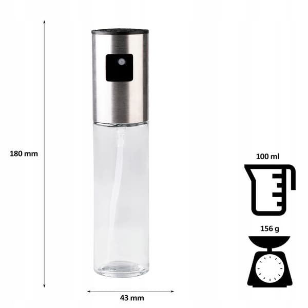 100 ml sprayflaska för olivolja