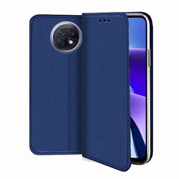 Pung-etui til Xiaomi Redmi Note 9T 5G, Mørkeblå
