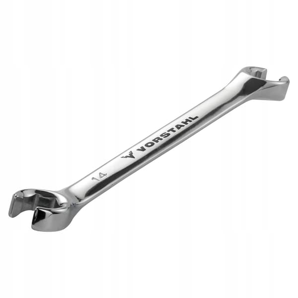 RINGNØGLE Åbenvinklet CrV-stål > 17 mm x 19 mm < Vorstahl