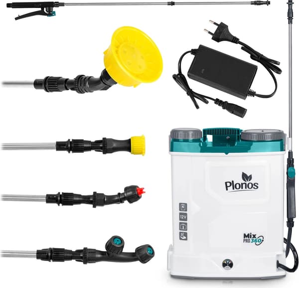 Plonos PL-603 batteridriven spruta med omrörare