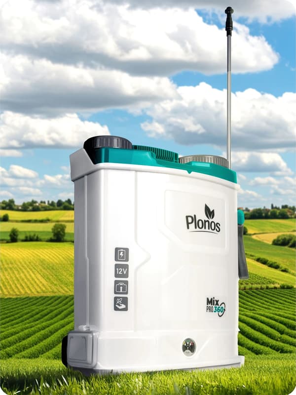 Plonos PL-603 batteridriven spruta med omrörare