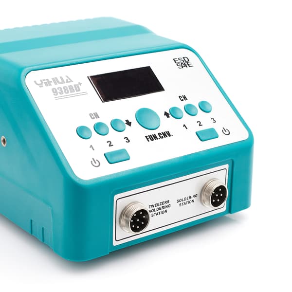 Yihua 938BD+ Loddestation KIT 10 spidser