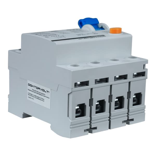 Väggbox typ B differentiell automatsäkring E-Auto 40A 30mA 4P IP20 RCD 5576