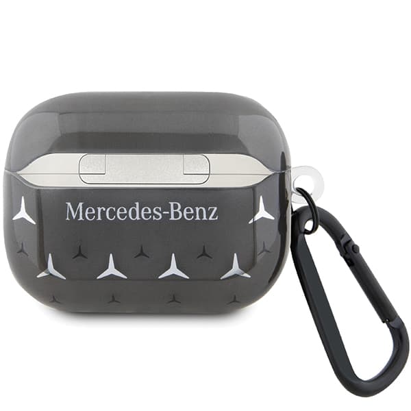 Mercedes Stort Stjernemønster Etui til AirPods Pro 2, Sort