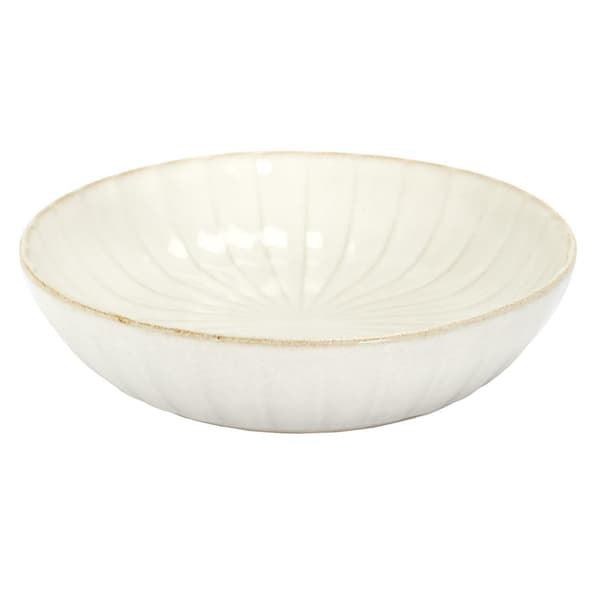 Eden dyb tallerken 20 cm creme