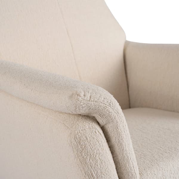 TERRY Drejestol til stuen, Beige, Moderne