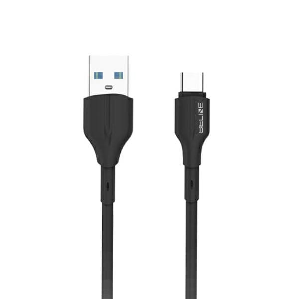 Beline 25W USB-A til USB-C kabel 1m sort