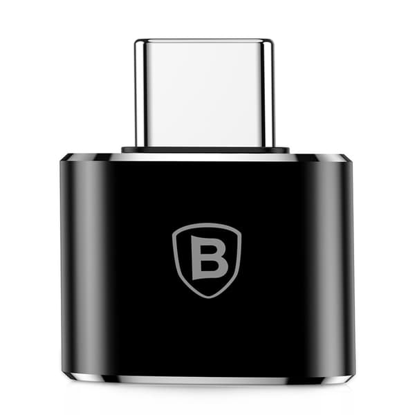 USB till USB-C OTG-adapter – svart
