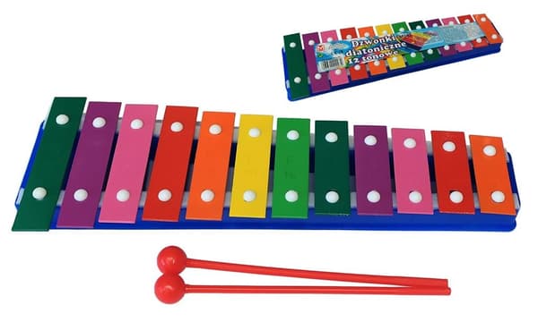 12-tone farvede bækkener