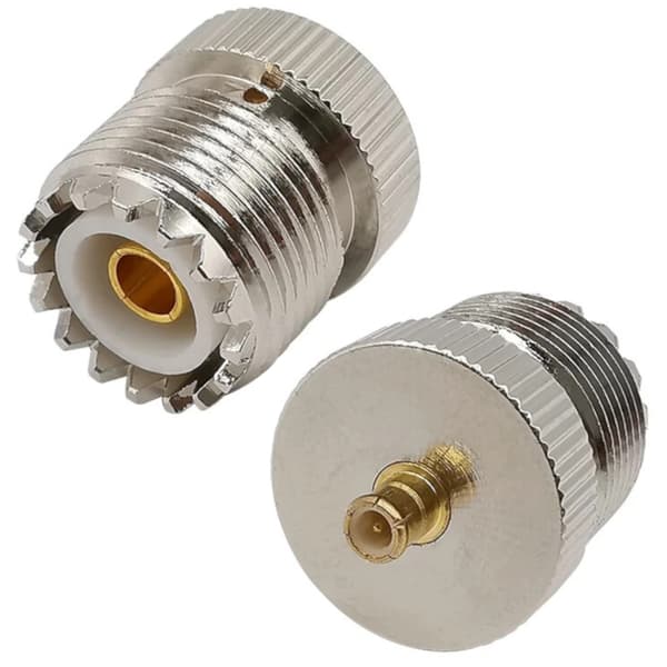 MCX-stik / UHF-fatningsadapter