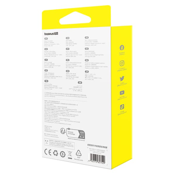 Flash 2 USB-A - USB-C 100W 2m kabel - Svart