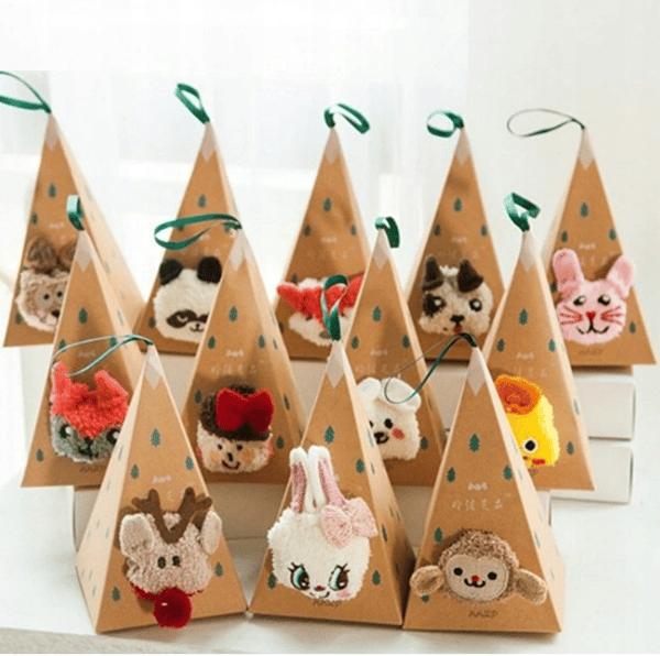 Julstrumpor Presentstrumpor Storlek 30-35 (fluffy 3)