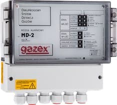 MD-2 alarmmodul, 2 indgange, 230V strømforsyning
