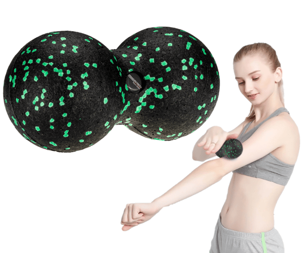 Aqua-Sport Powerstrength EPP duobold-rolle sort-grøn AS04141