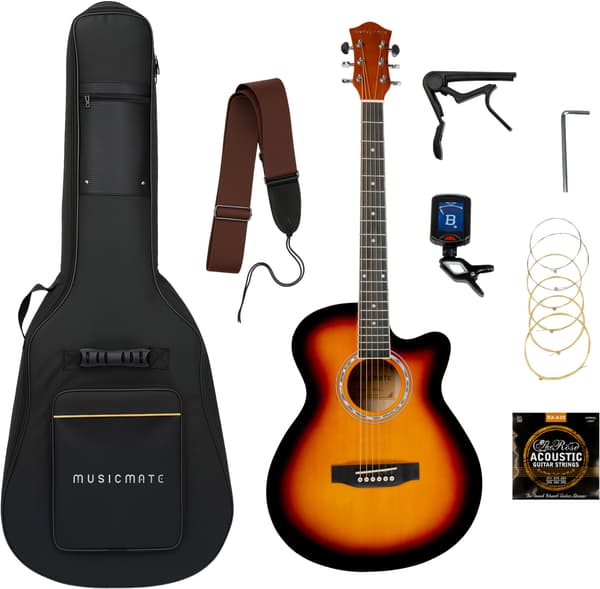 MusicMate G-40 akustisk gitarrset