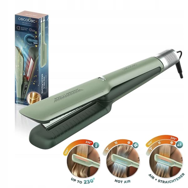 Cecotec Air Lisse Olive aeroplattång