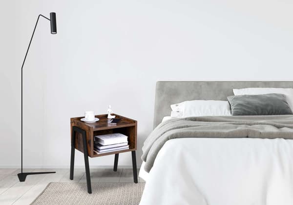 Skive Rustikt industrielt loftskab i antikt egetræ