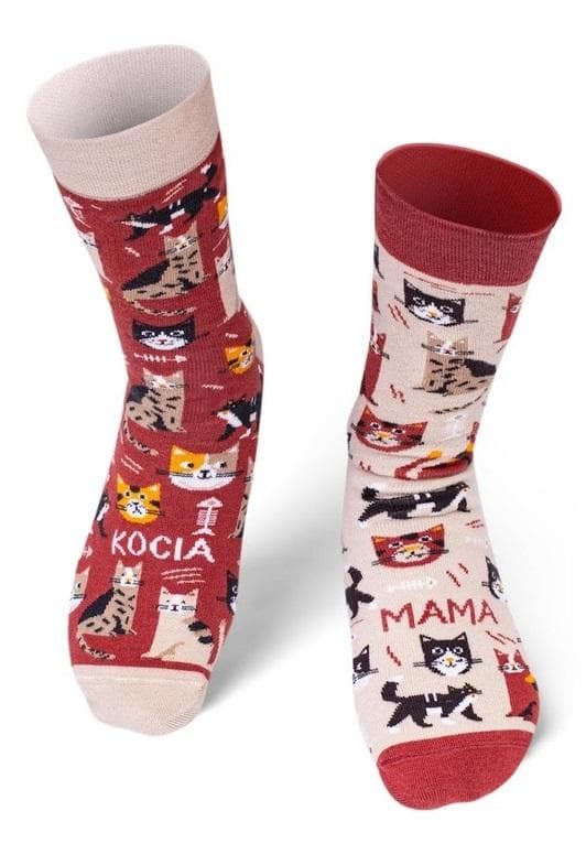 Cat Mom lange sokker 35-38