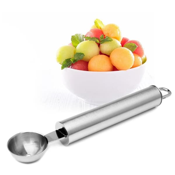 STÅLMELONSKÄRARE VATTENMELON FRUKTPINNAR SKEDBOLLAR